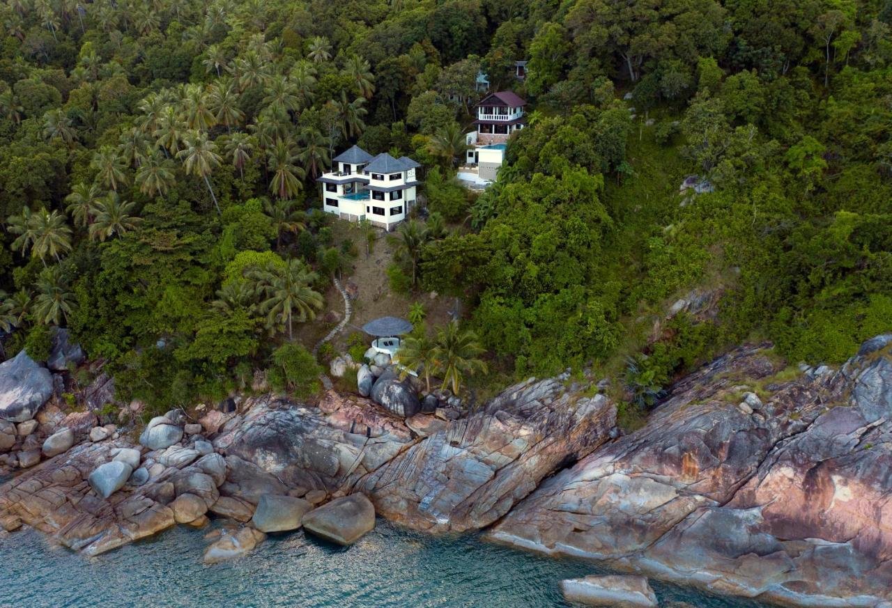 White Azure Villa Koh Phangan Than Sadet Beach Exteriör bild