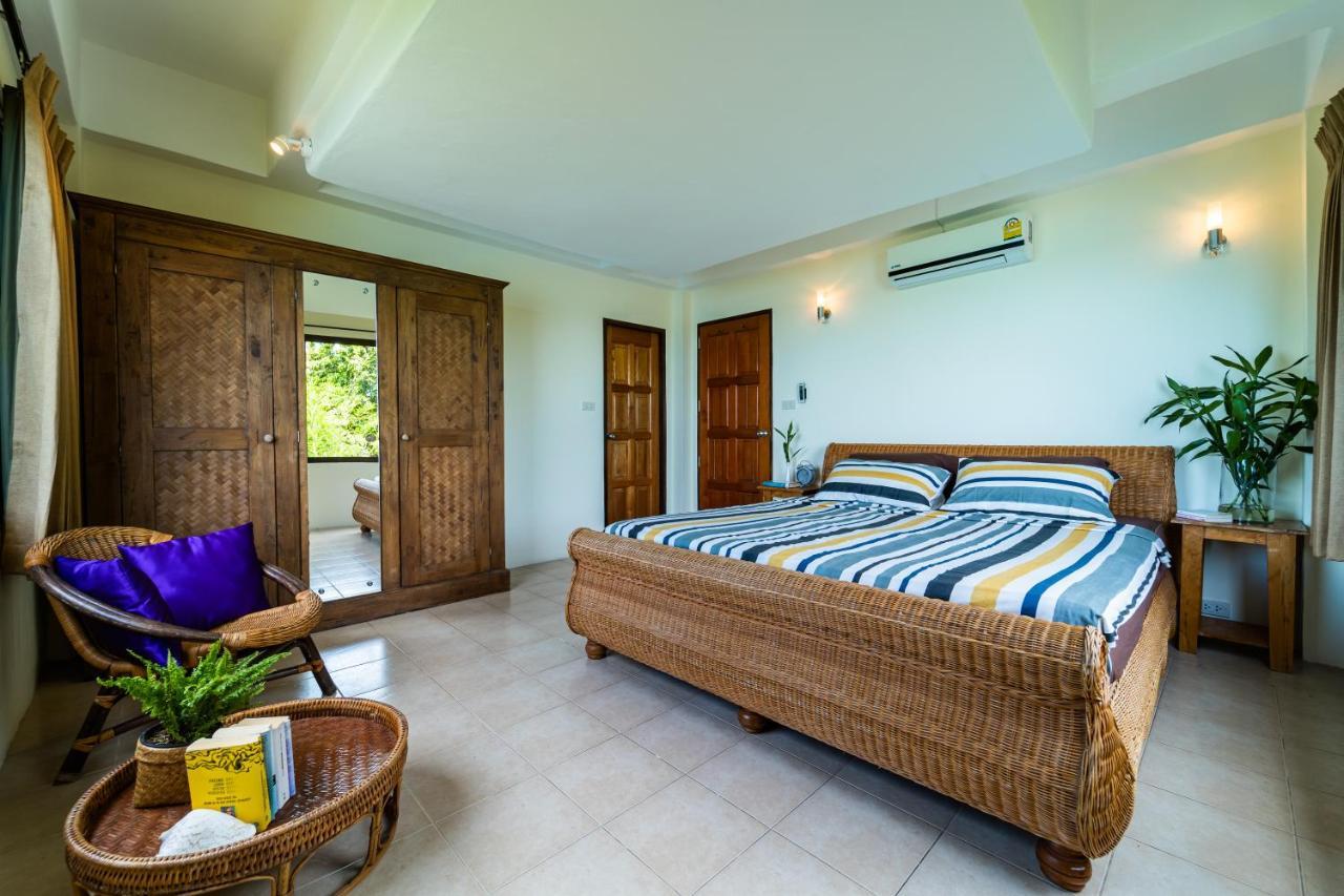 White Azure Villa Koh Phangan Than Sadet Beach Exteriör bild