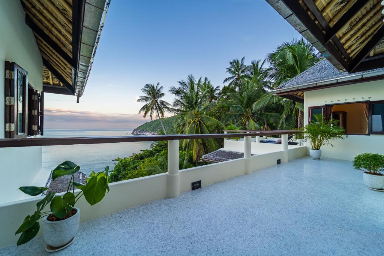White Azure Villa Koh Phangan Than Sadet Beach Exteriör bild