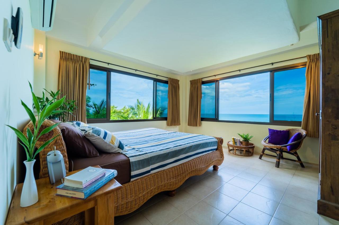 White Azure Villa Koh Phangan Than Sadet Beach Exteriör bild